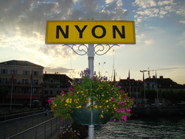 2008 07-Nyon Switzerland City Sign